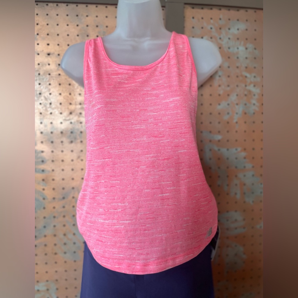 Racerback pink top